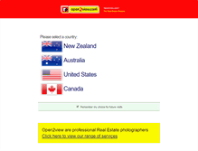 Tablet Screenshot of open2view.com